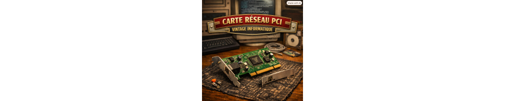 Carte réseau PCI / PCI‑Express Gigabit pour PC. Ajoutez un port Ethernet RJ45 rapide et fiable. Compatible Windows et Linux. Idéal pour upgrade ou réparation.