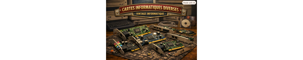 – Cartes USB pour ajouter des ports supplémentaires – Cartes SATA ou IDE pour connecter des disques durs – Cartes réseau Ethernet RJ45 pour une connexion stable – Cartes audio avec sorties jack ou optiques – Cartes FireWire, série ou parallèle pour périph