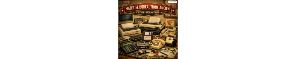 Matériel Bureautique Ancien – Équipements Professionnels d’Époque