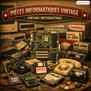 PIÈCES INFORMATIQUES VINTAGE